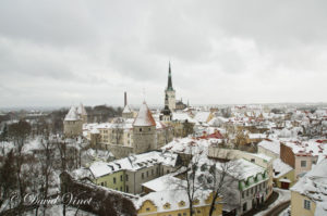 Old Tallinn, Estonia in winter