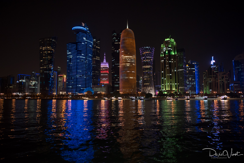 Doha by night